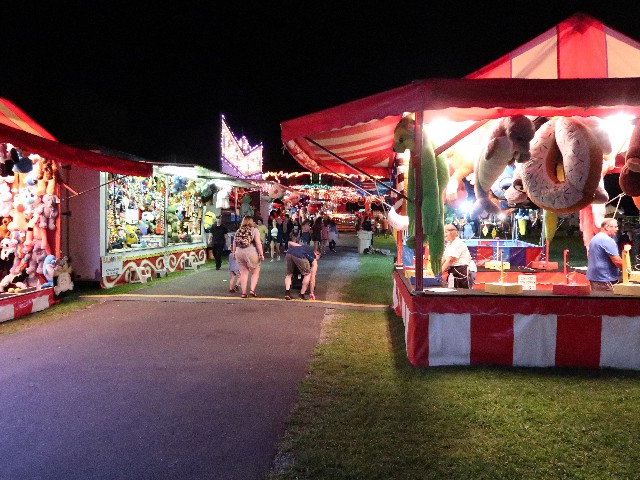 Games Midway - Night